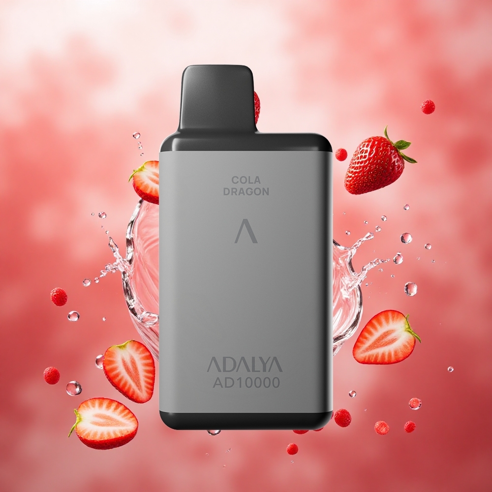 Adalya AD 10000 Puffs Nešiojamasis Vapas Braškės Skonis 14 ml 650 mAh Lithuanian wholesale