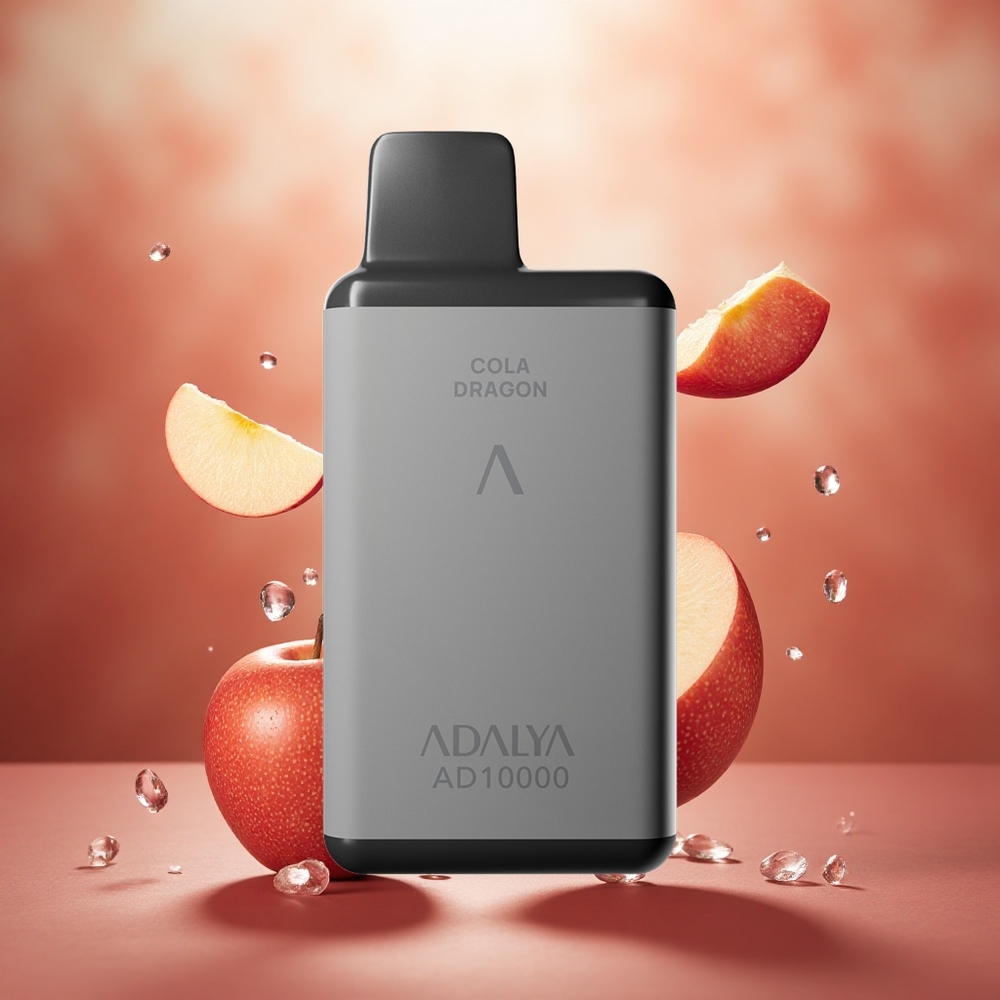 Adalya AD 10000 Puffs Vienkartinis Vape Dvi Obuoliai 14 ml Lithuanian wholesale
