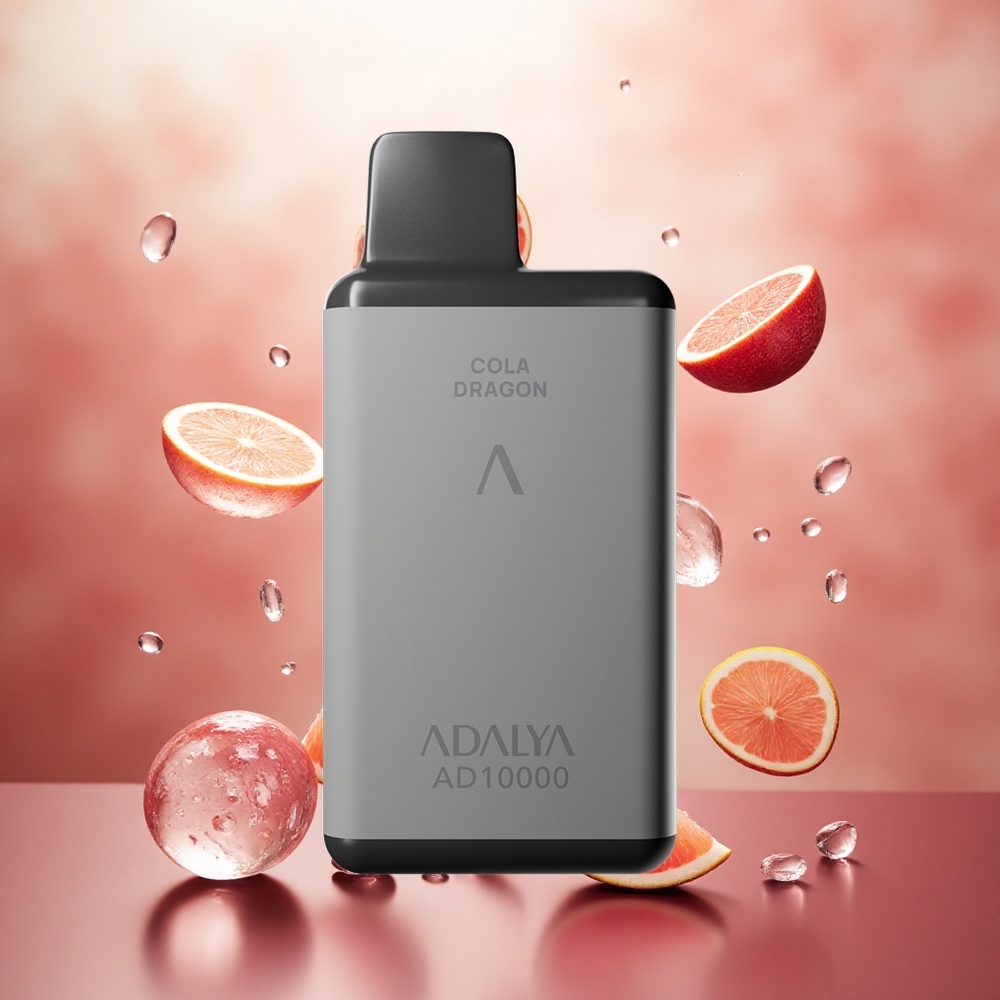 Adalya AD 10000 Puffs Vienkartinis Vape Mėta Space Gray 14 ml Lithuanian wholesale