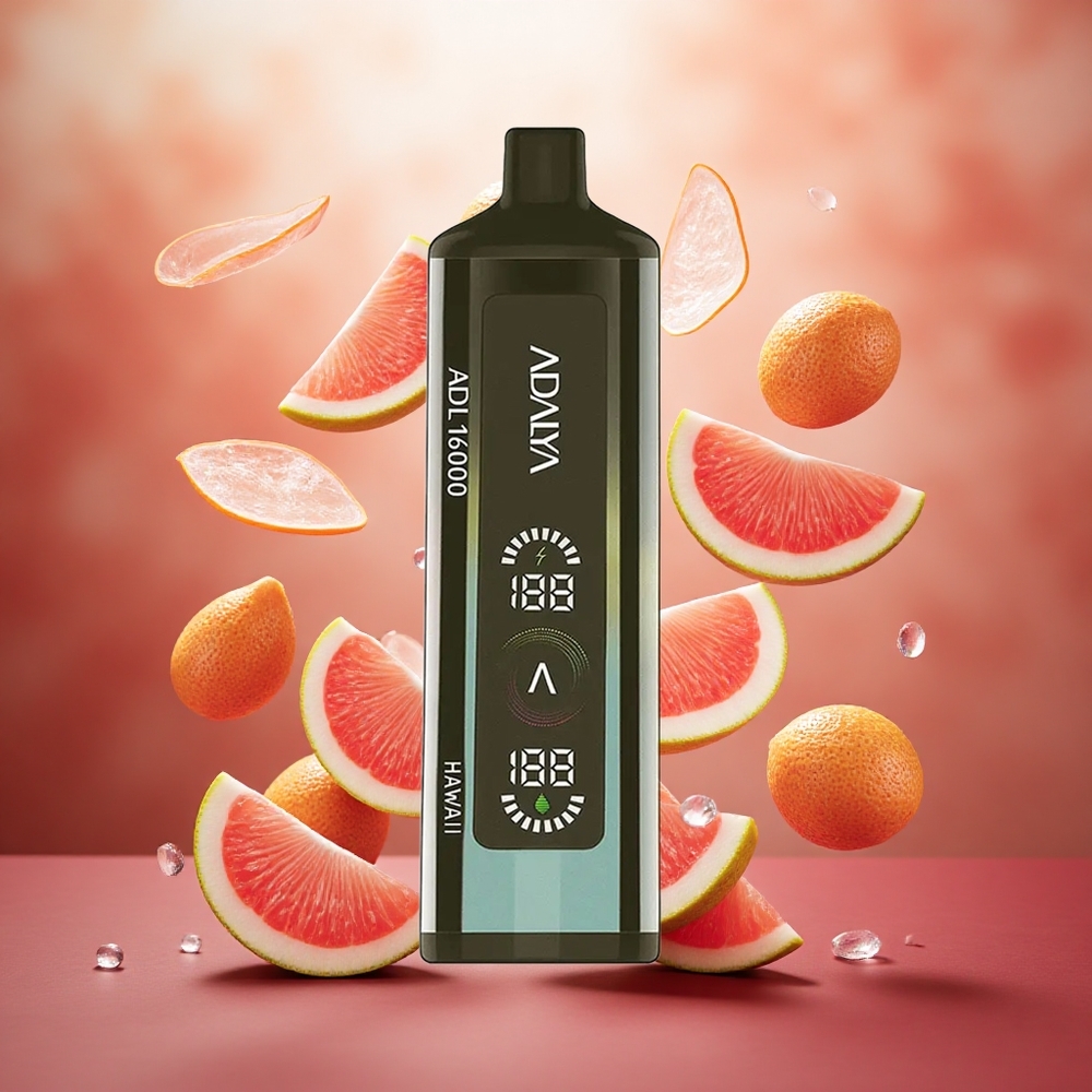 Adalya ADL 16000 PRO Pufai Vienkartinis Vape Havajai 25ml USB-C Lithuanian wholesale