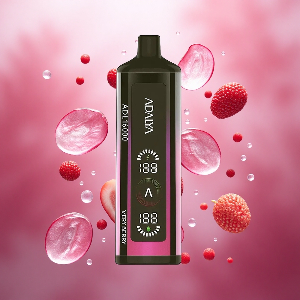 Adalya ADL 16000 PRO Puffs Vienkartinis Vape Labai Uoga 25ml Lithuanian wholesale