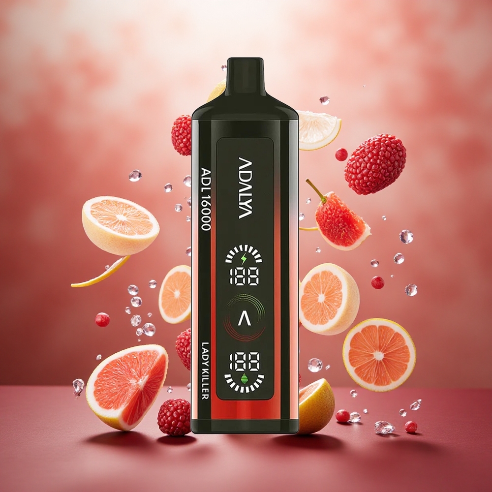 Adalya ADL 16000 PRO Puffs Vienkartinis Vape Lady Killer 25ml USB-C Lithuanian wholesale