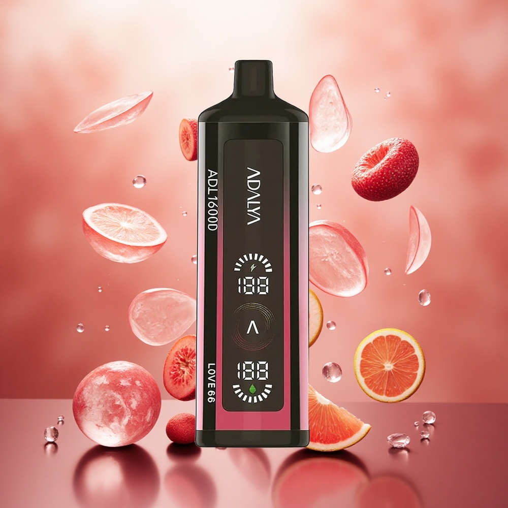Adalya ADL 16000 PRO Puffs Vienkartinis Vape Meilė 66 25ml Lithuanian wholesale