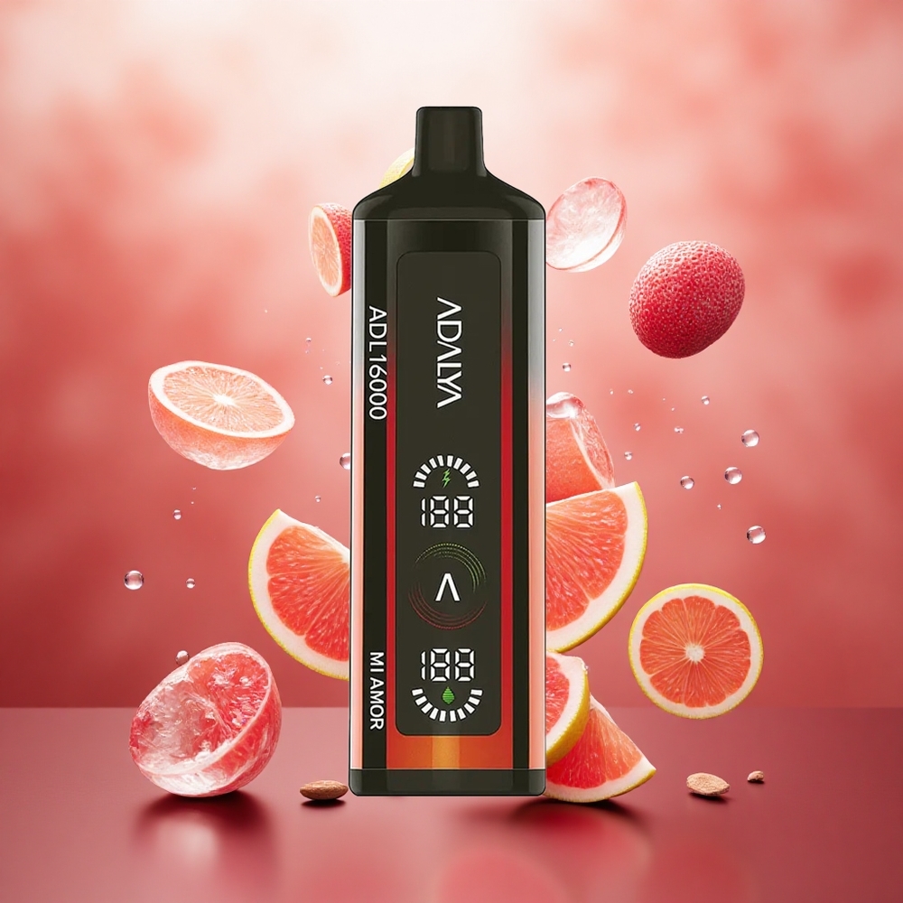Adalya ADL 16000 PRO Puffs Vienkartinis Vape Mi Amor USB-C Lithuanian wholesale