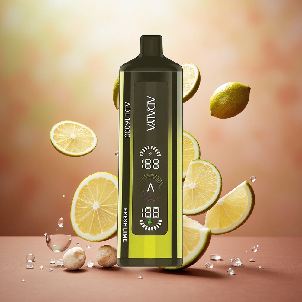 Adalya ADL 16000 PRO Puffs Vienkartinis Vape Šviežios Citrinos 25ml Lithuanian wholesale