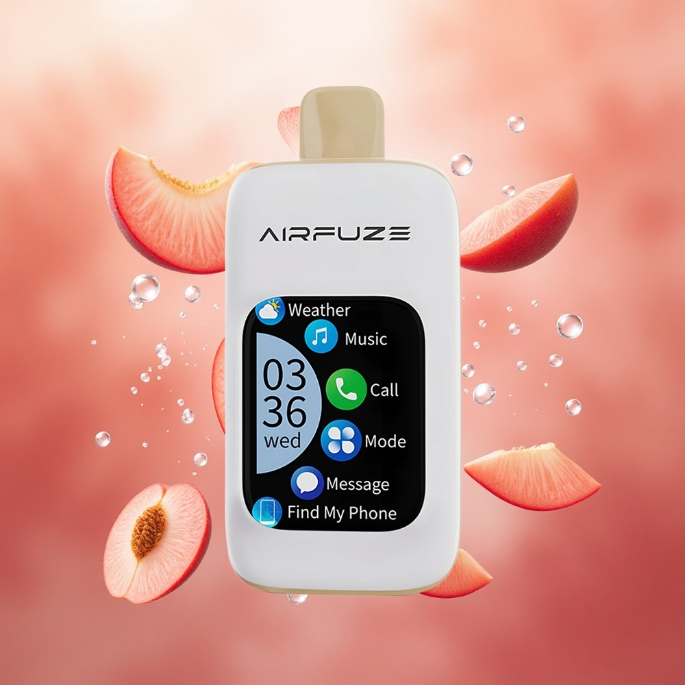 AirFuze Smart Pro 40000 Puffs „Sultingasis Persikas“ 20ml Lietuvos wholesale