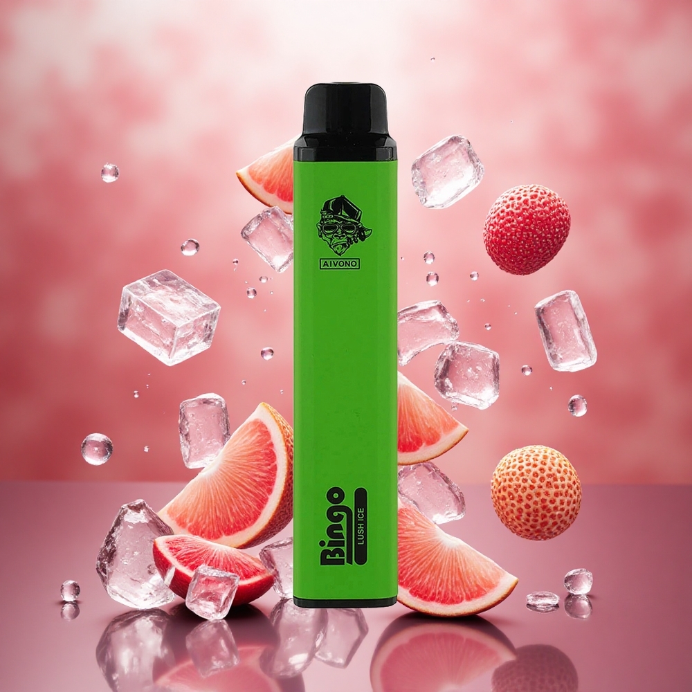 Aivono Aim Bingo 4000 Puffs Vienkartinis Vape Žalias Ledas 10mL Lithuanian wholesale