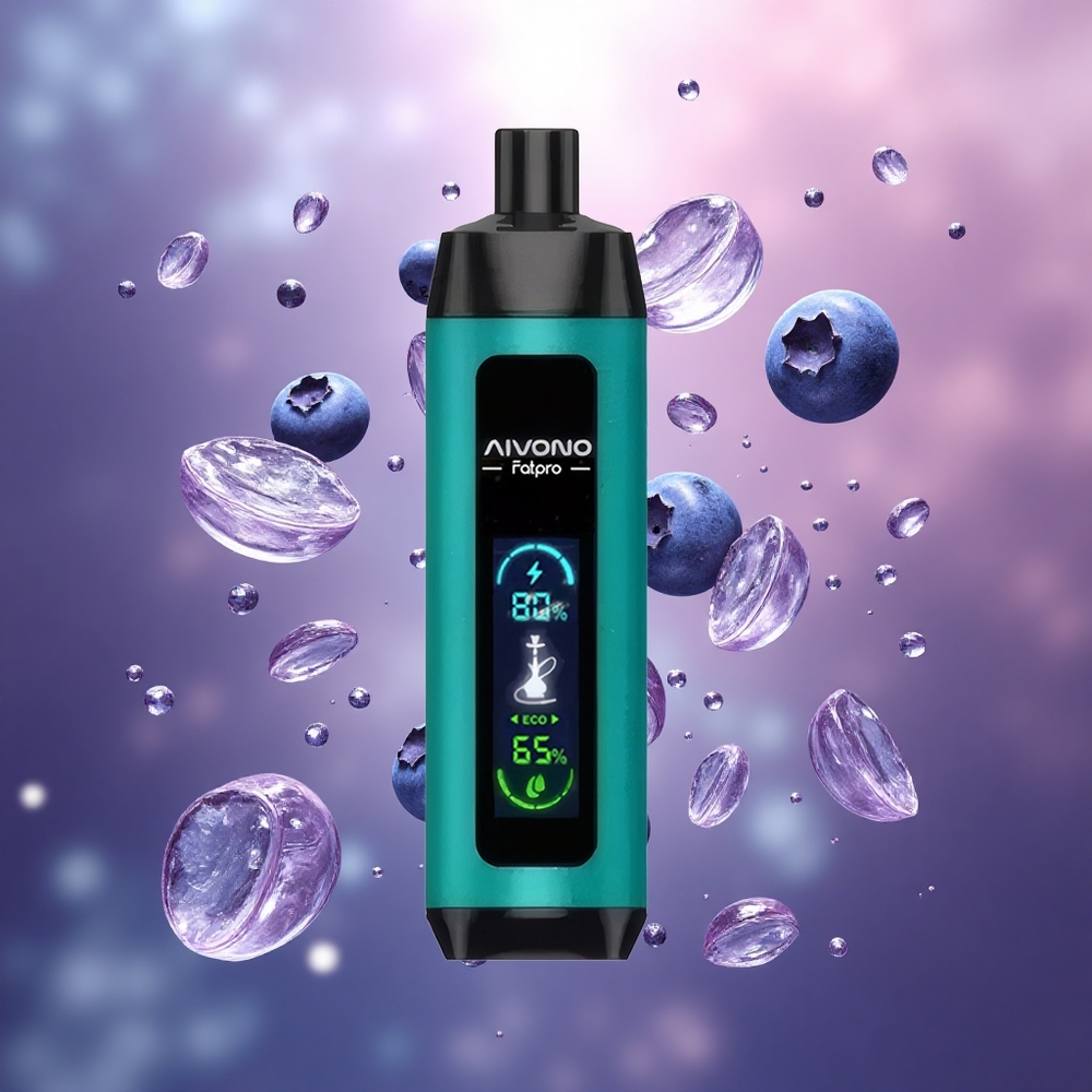 Aivono Aim Fatpro 22000 Puffs Vienkartinis Vape Mėlynių Uogų 28ml Lithuanian wholesale