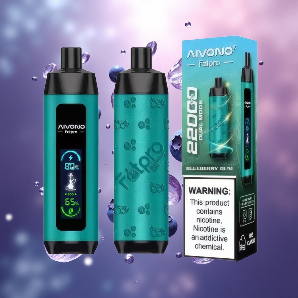 Aivono Aim Fatpro 22000 Puffs Vienkartinis Vape Mėlynių Uogų 28ml Lithuanian wholesale