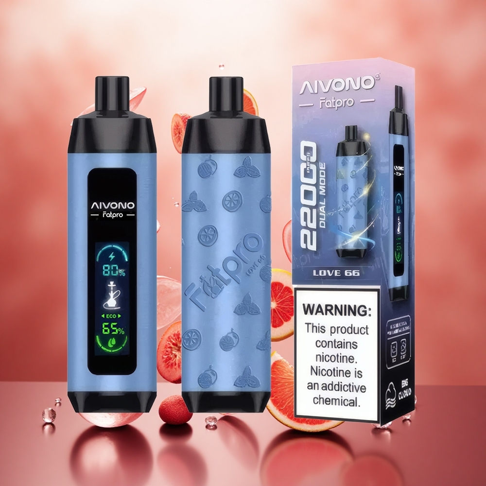Aivono Aim Fatpro 22000 Puffs Vienkartinis Vape Meilė 66 28ml Lithuanian wholesale