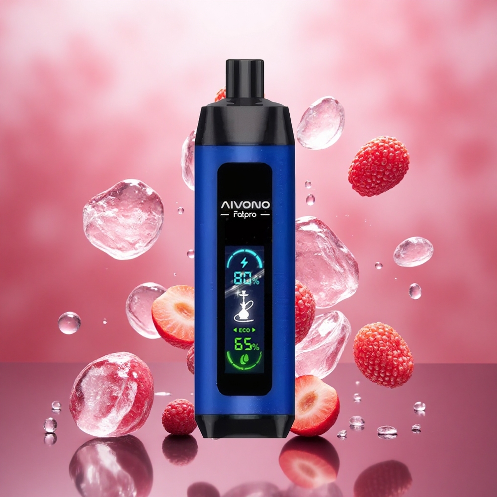 Aivono Aim Fatpro 22000 Puffs Vienkartinis Vape Uogų Ledas 28ml Lithuanian wholesale