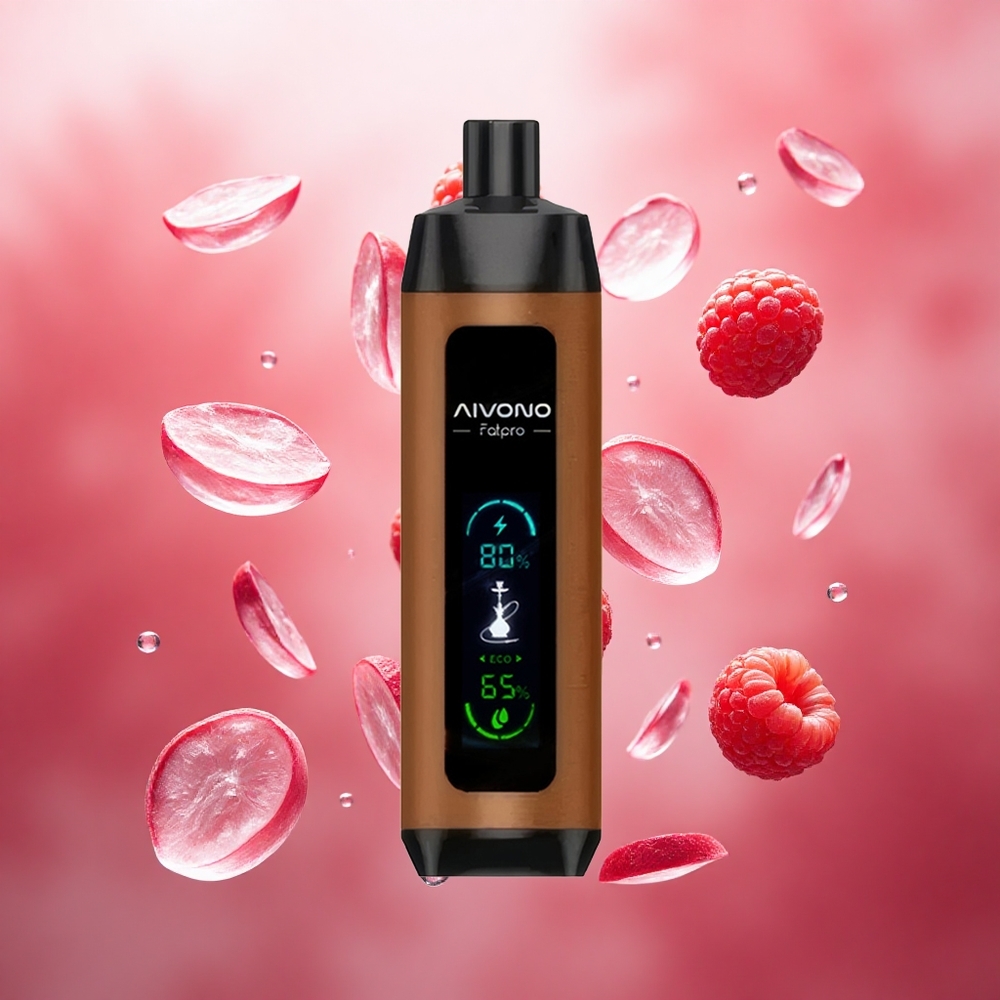 Aivono Aim Fatpro 22000 Puffs Vienkartinis Vape Vyšnia Spanguolė 28ml Lithuanian wholesale