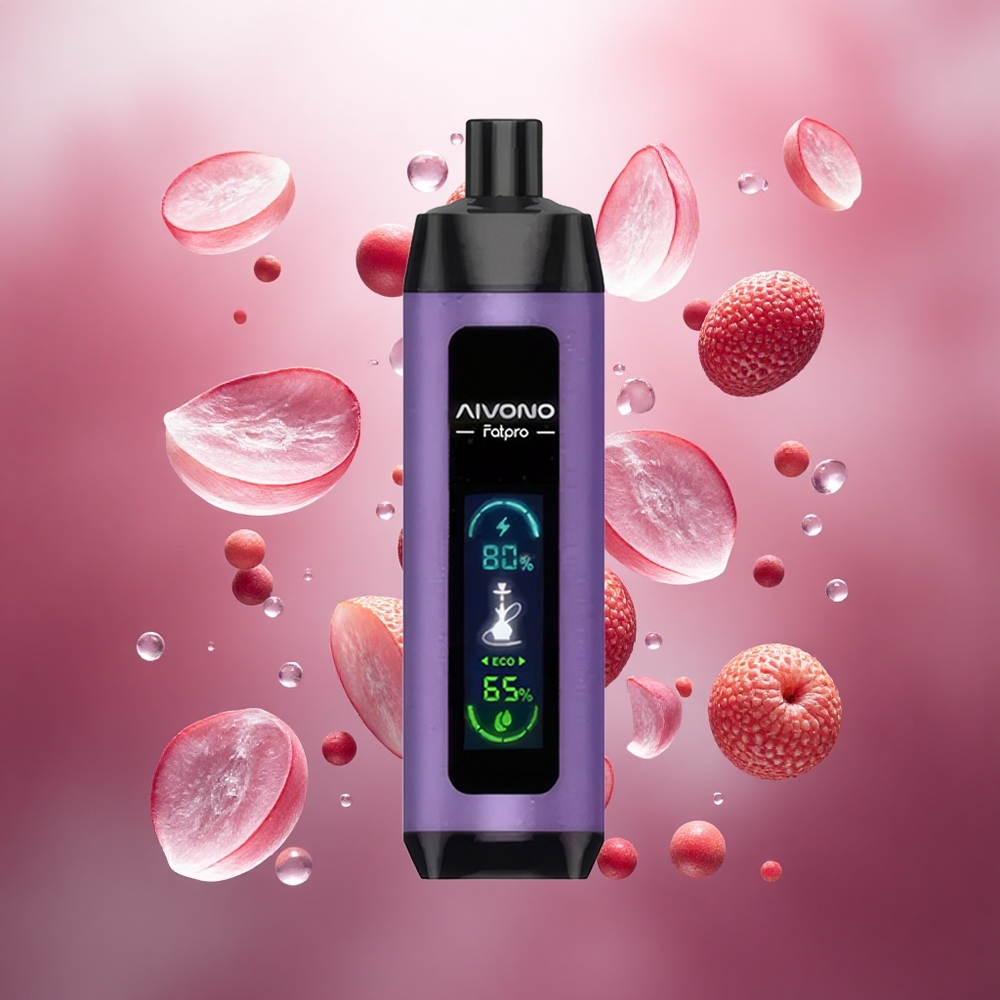 Aivono Aim Fatpro 22000 Puffs Vienkartinis Vape Vynuogių Mėta 28ml Lithuanian wholesale