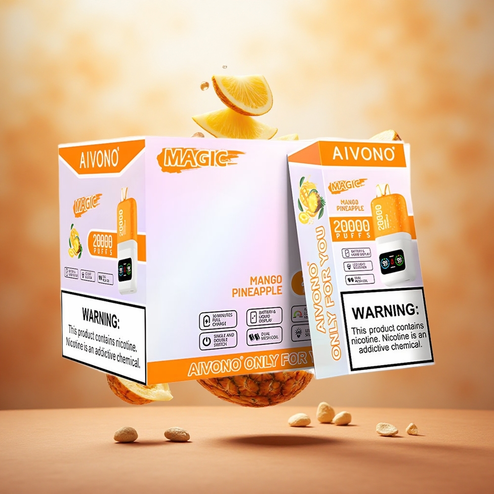 Aivono Aim Magic 20000 Puffs Mango Ananasas 26ml Lithuanian wholesale