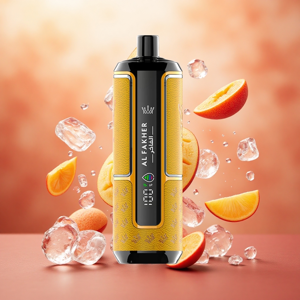 Al Fakher Crown Bar 15K Hypermax 600mAh Mango Ledas Lithuanian wholesale