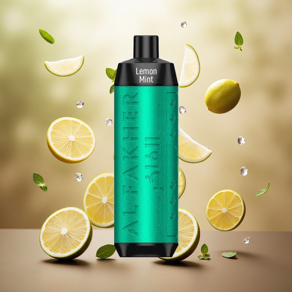 Al Fakher Crown Bar 8000 Crystal 18ml Citrinos Mėta Vienkartinis Vape Lithuanian wholesale