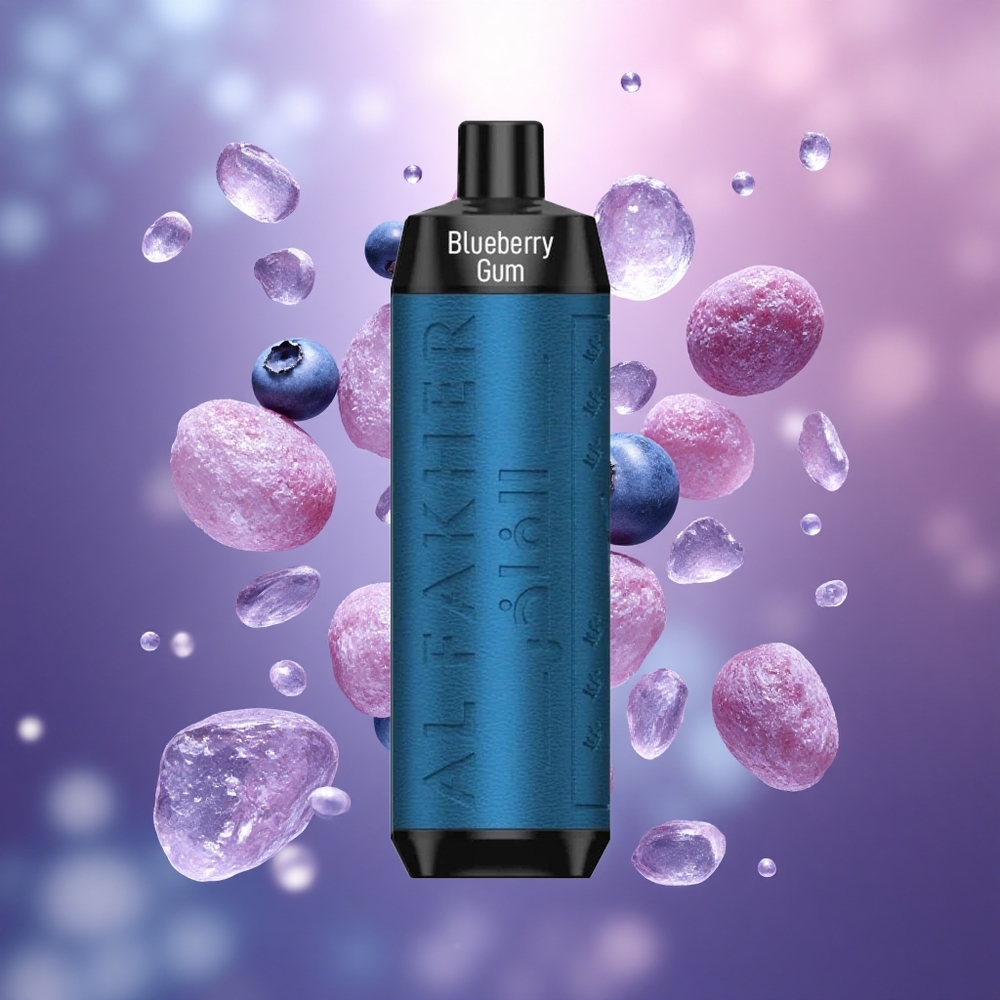 Al Fakher Crown Bar 8000 Crystal 18ml Mėlynųjų Gervuogių Guma Vienkartinis Vape Lithuanian Wholesale