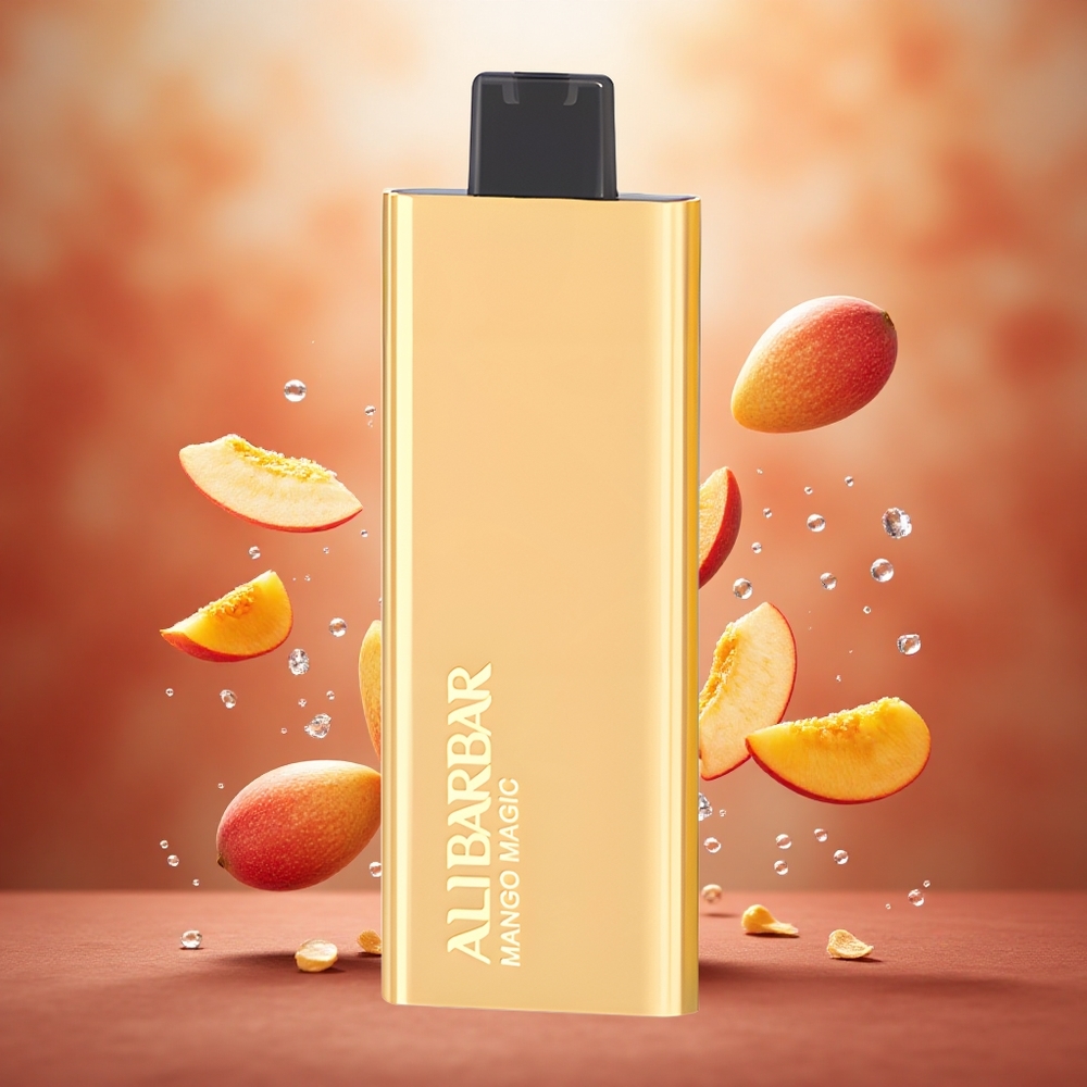 Alibarbar Pandora 7000 Pūkštelių Vienkartinis Vaporizatorius Mango Magija 17ml Lithuanian wholesale
