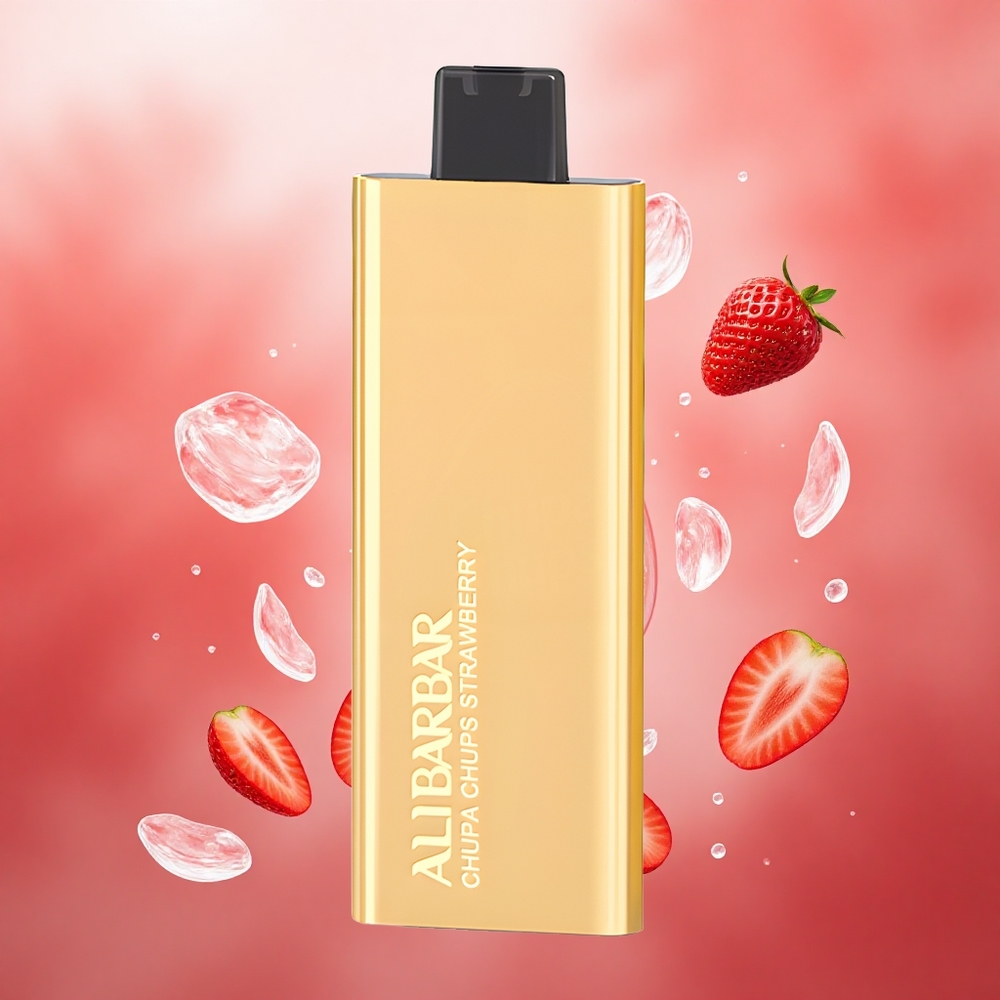 Alibarbar Pandora 7000 Puffs Disposable Vape Braškės Chupa Chups 17ml Lithuanian wholesale