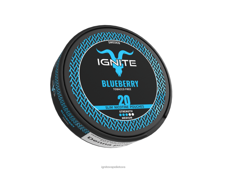 IGNITE nikotino maišeliai P2DT6173 IGNITE vape shop persikų ledinė arbata