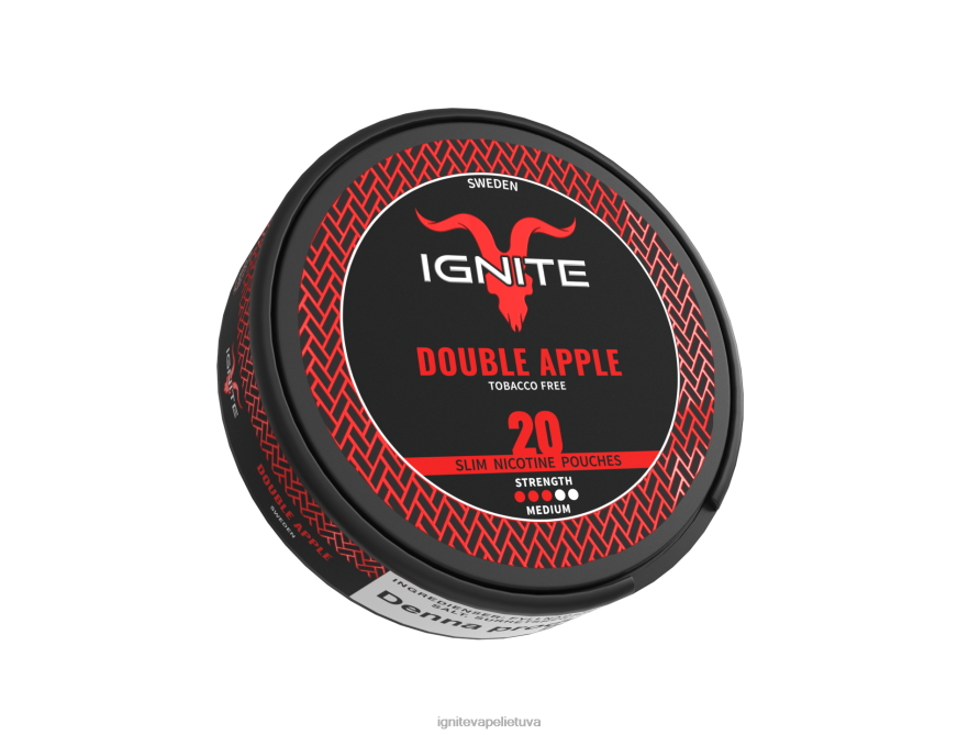 IGNITE nikotino maišeliai P2DT6173 IGNITE vape shop persikų ledinė arbata