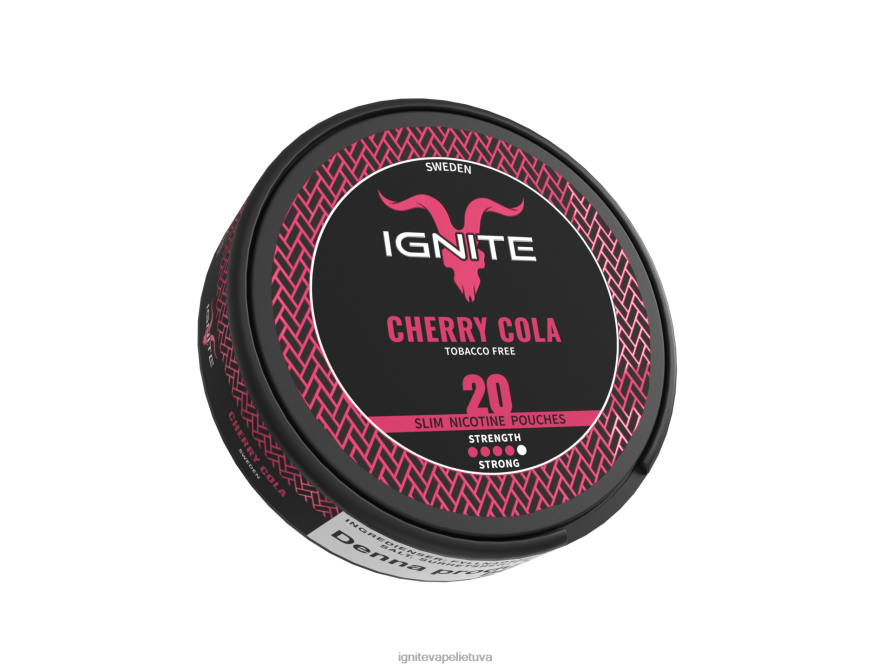 IGNITE nikotino maišeliai P2DT6173 IGNITE vape shop persikų ledinė arbata