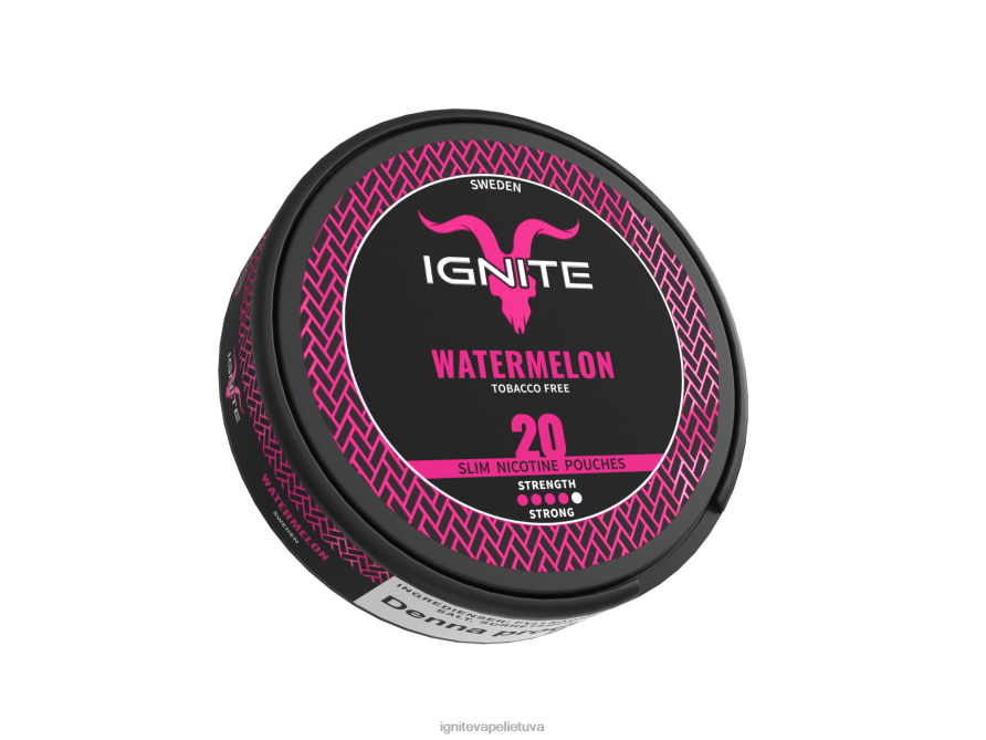 IGNITE nikotino maišeliai P2DT6173 IGNITE vape shop persikų ledinė arbata