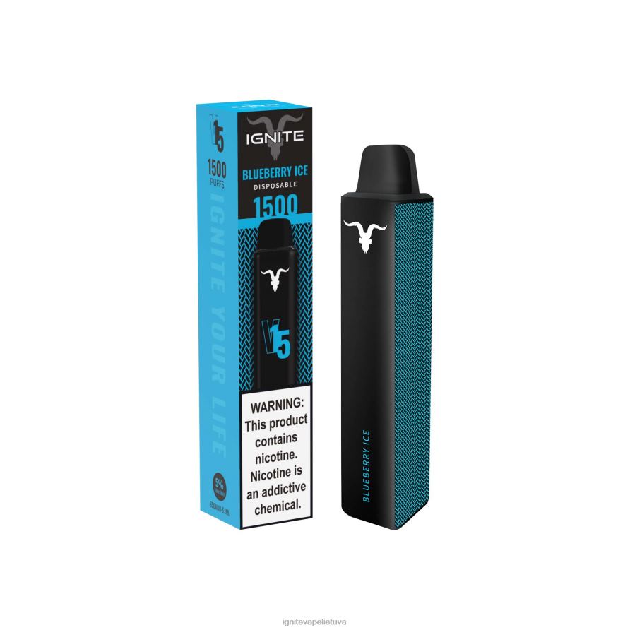IGNITE V15 vape rašiklis P2DT6110 best IGNITE flavors spanguolių limonadas