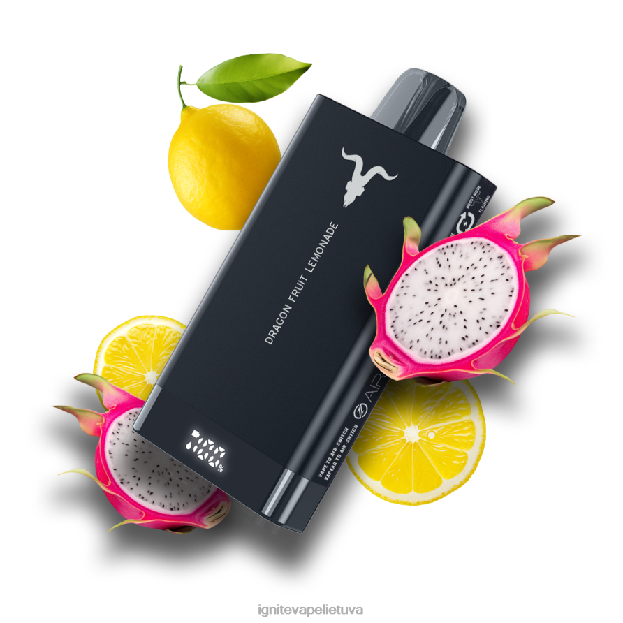 IGNITE V150 vape rašiklis P2DT667 IGNITE vape reviews mėlynių ledų