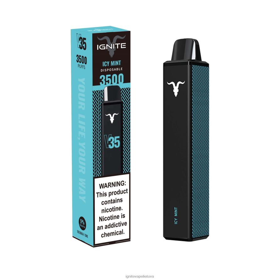 IGNITE V35 vape rašiklis P2DT6136 IGNITE tobacco outlet aviečių limonadas